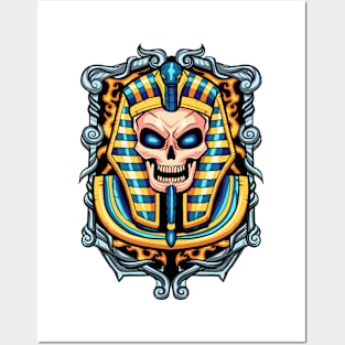 Pharaoh Skull Posters and Art